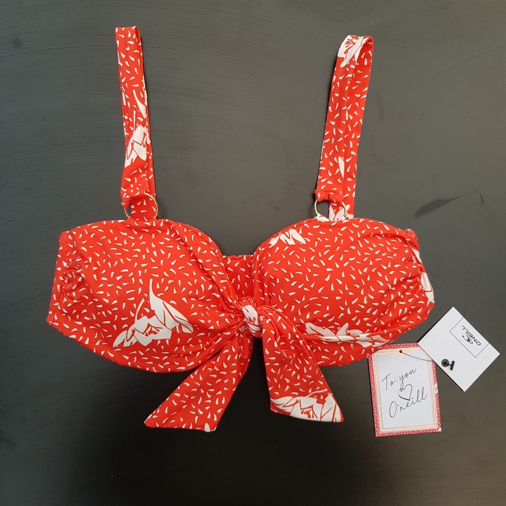 O'Neill Nicolette Tie Front Bikini Top
